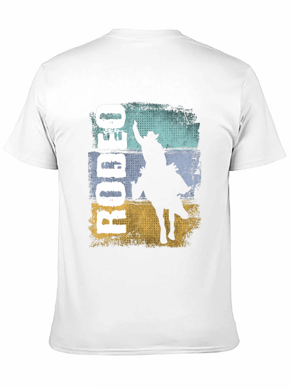 Rodeo Graphic Tee - Cowboy Riding T-Shirt