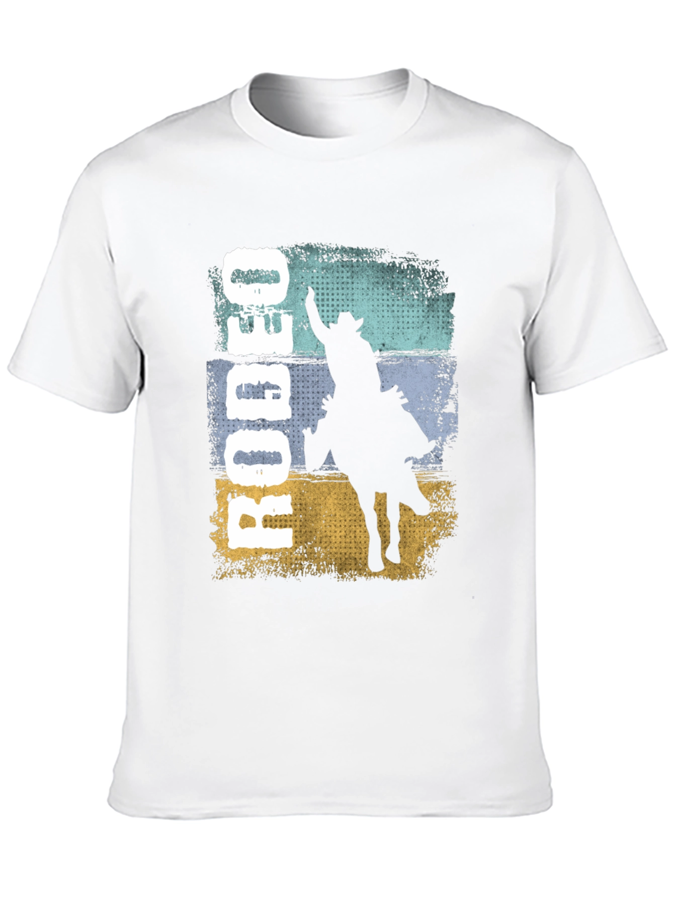 Rodeo Graphic Tee - Cowboy Riding T-Shirt