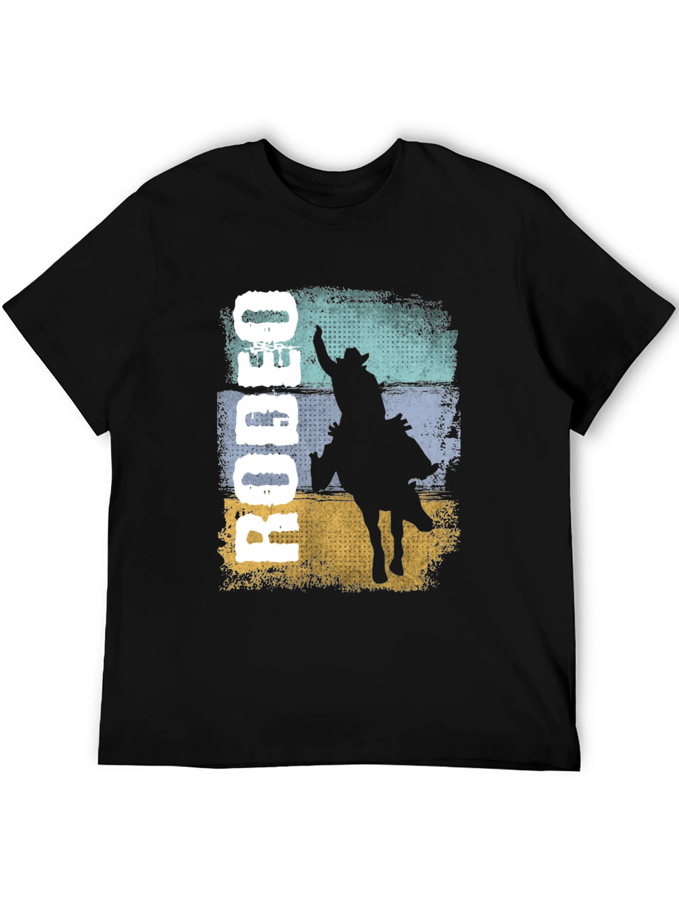 Rodeo Graphic Tee - Cowboy Riding T-Shirt
