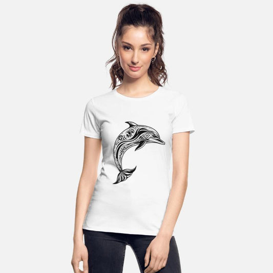 Dolphin maori design