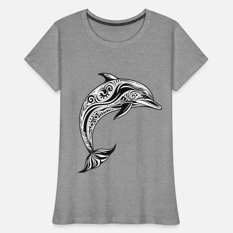 Dolphin maori design