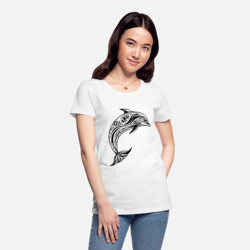 Dolphin maori design