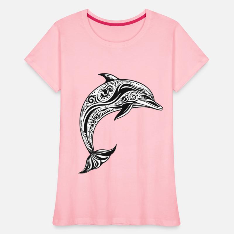 Dolphin maori design