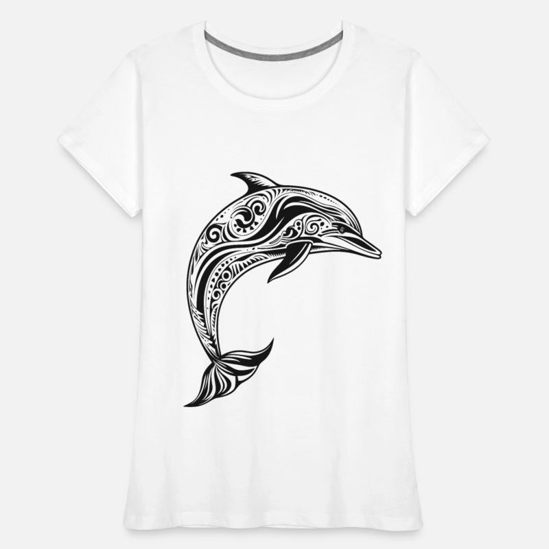 Dolphin maori design