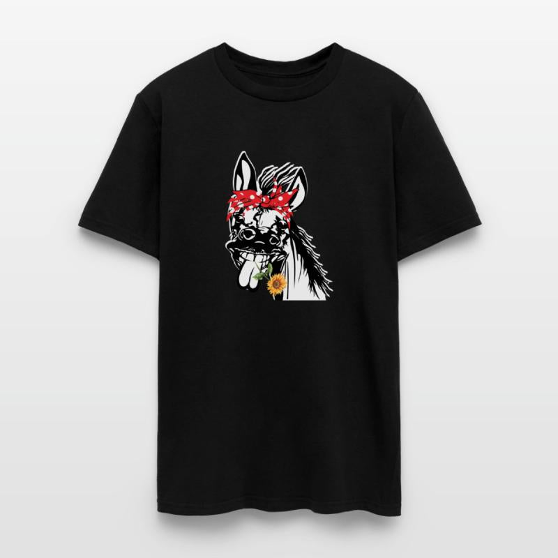 Donkey With Head Bandana Farm Animal Graphics