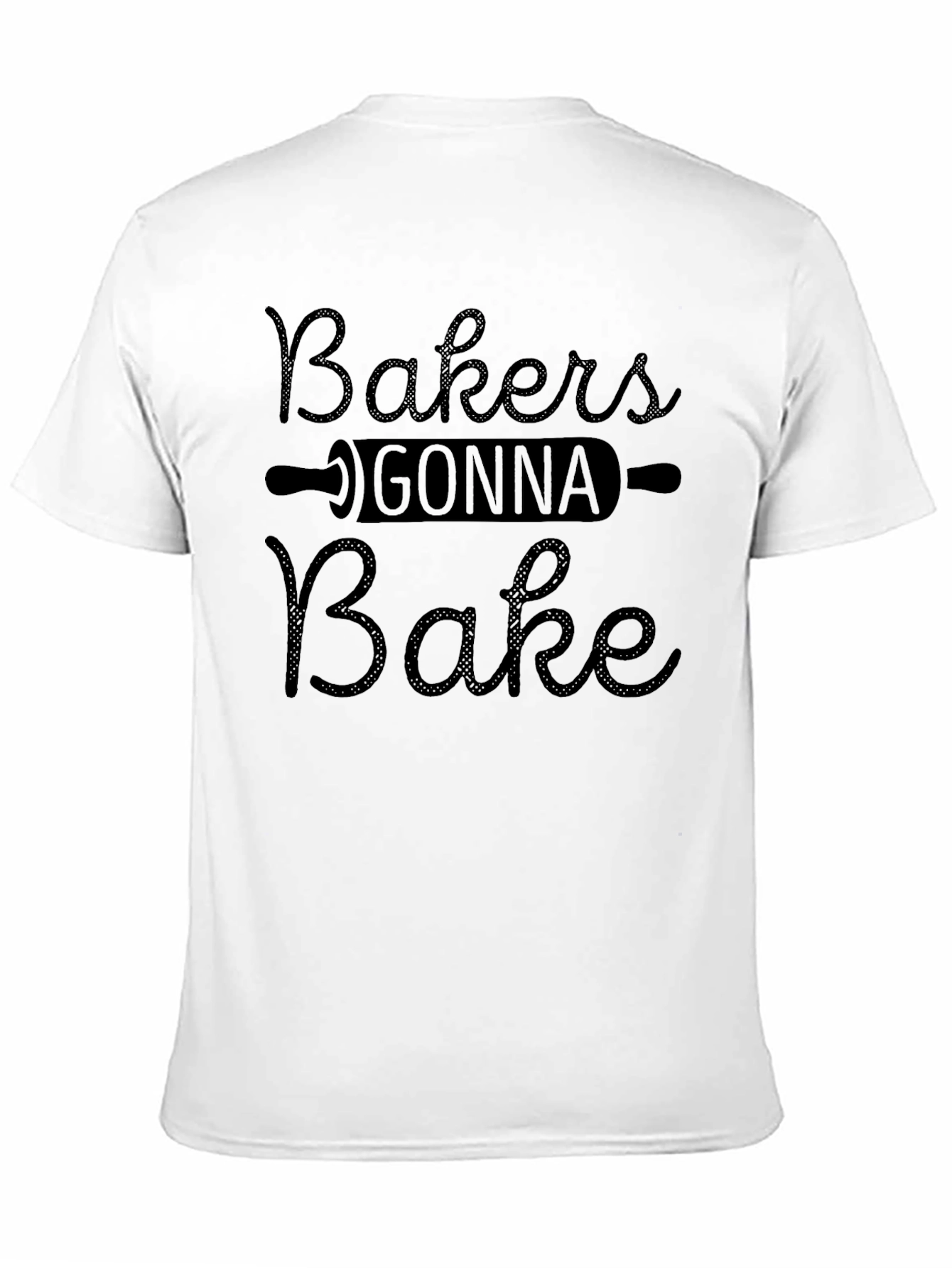 Bakers Gonna Bake Black Graphic T-Shirt