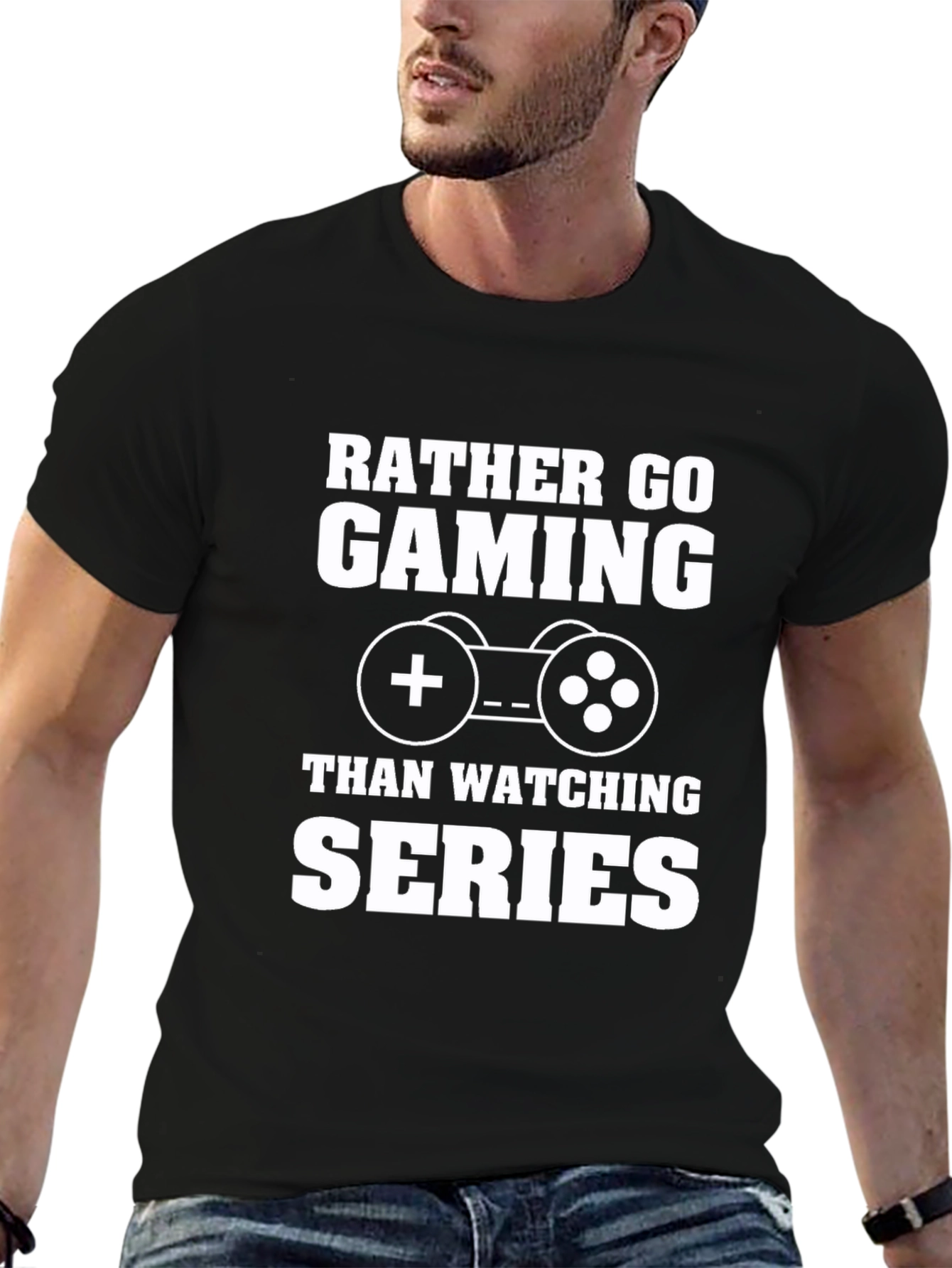 Gamer T-Shirt - Rather Go Gaming
