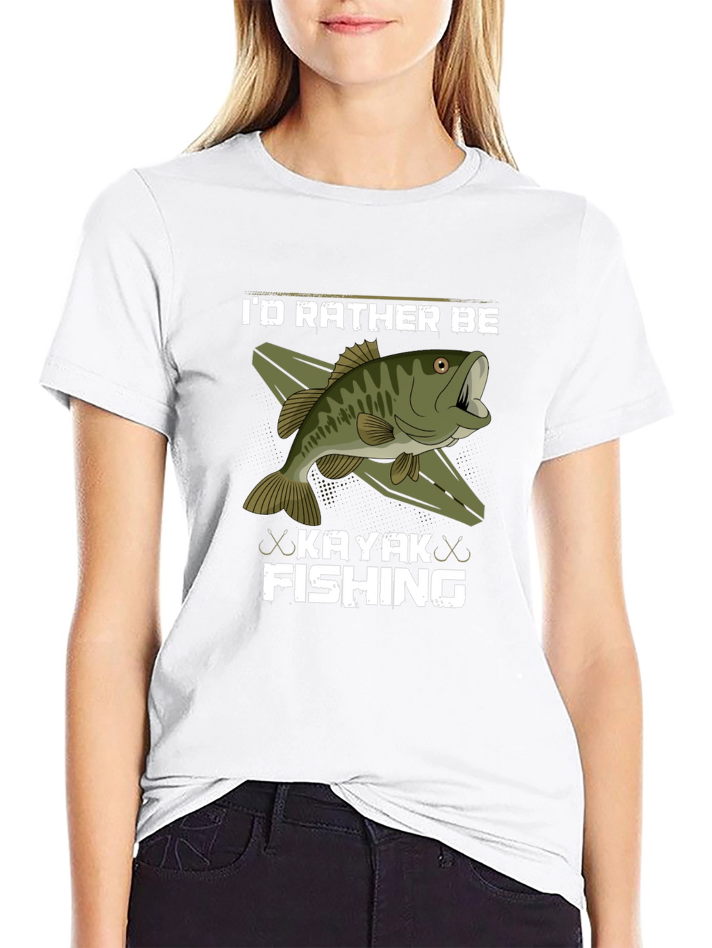 Kayak Fishing T-Shirt - Angler Gift