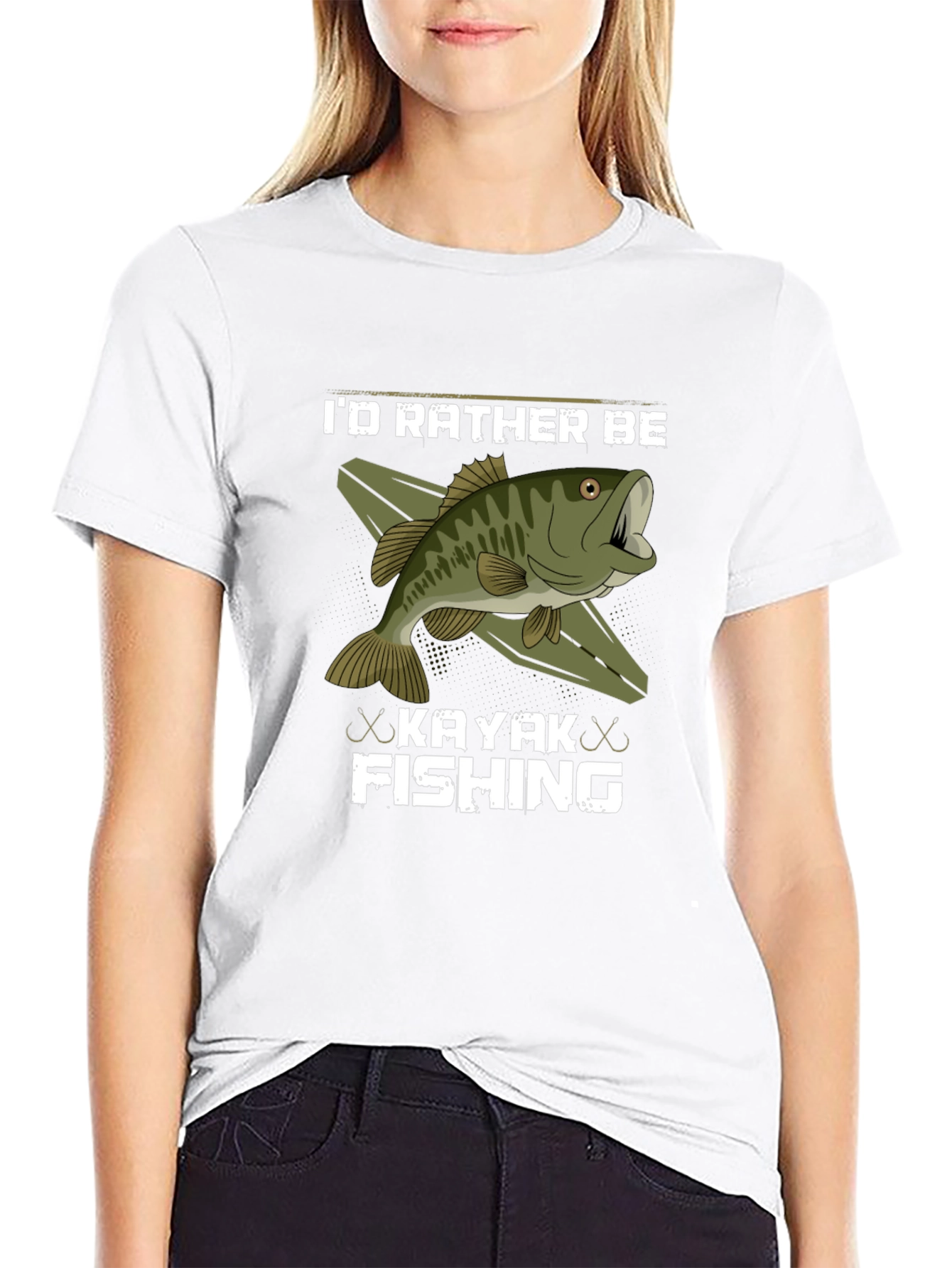 Kayak Fishing T-Shirt - Angler Gift
