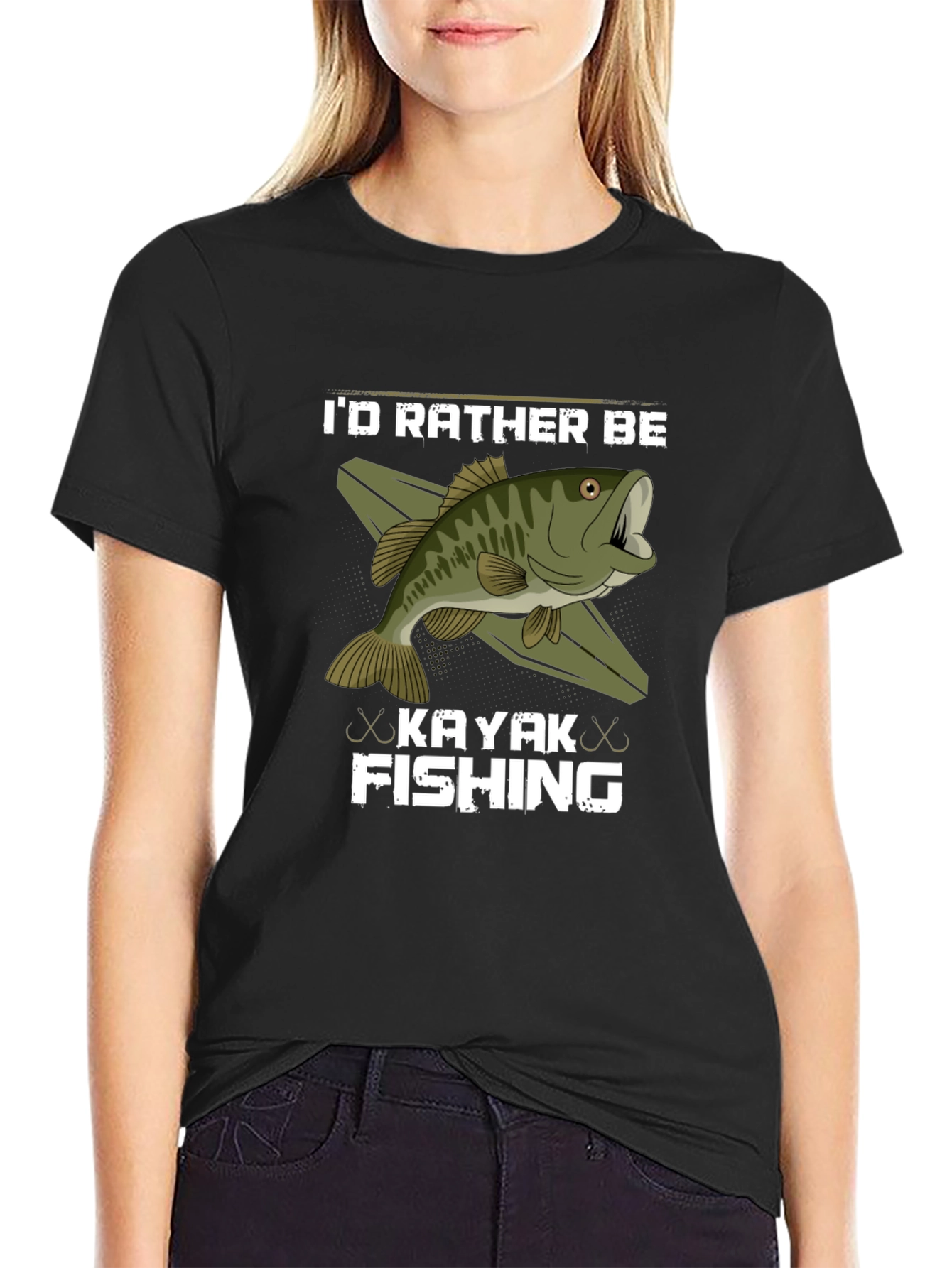 Kayak Fishing T-Shirt - Angler Gift