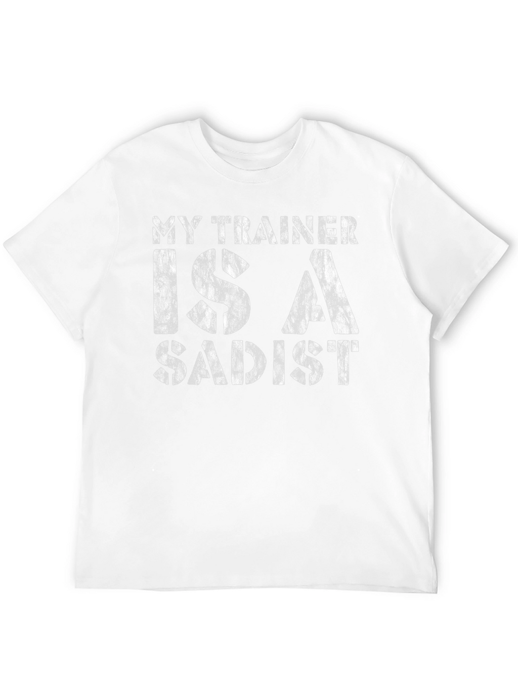My Trainer is a Sadist Black T-Shirt
