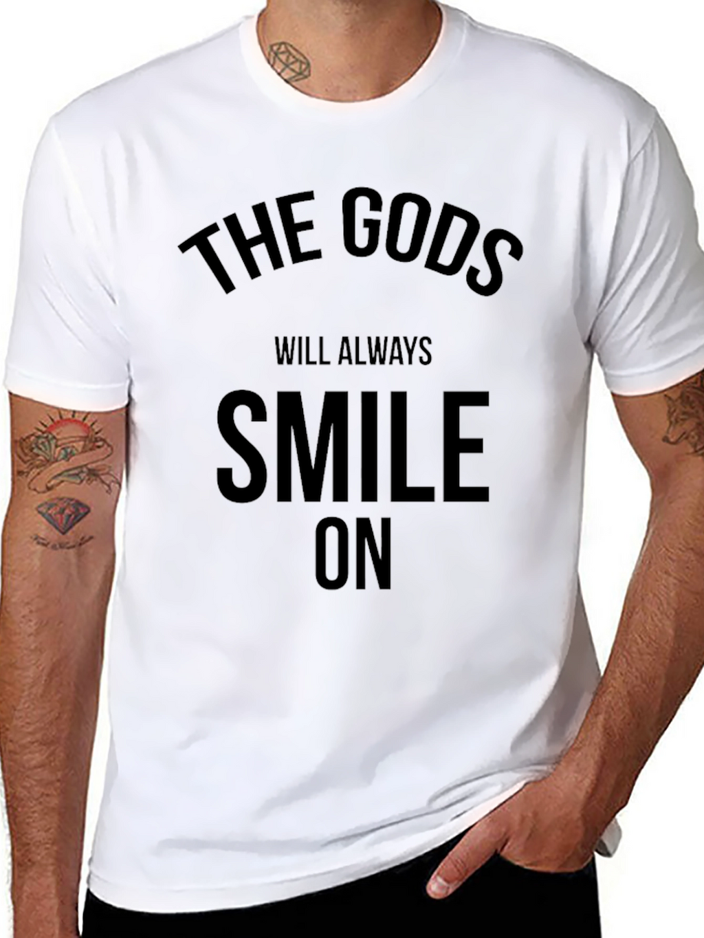 The Gods Will Always Smile On Graphic Tee