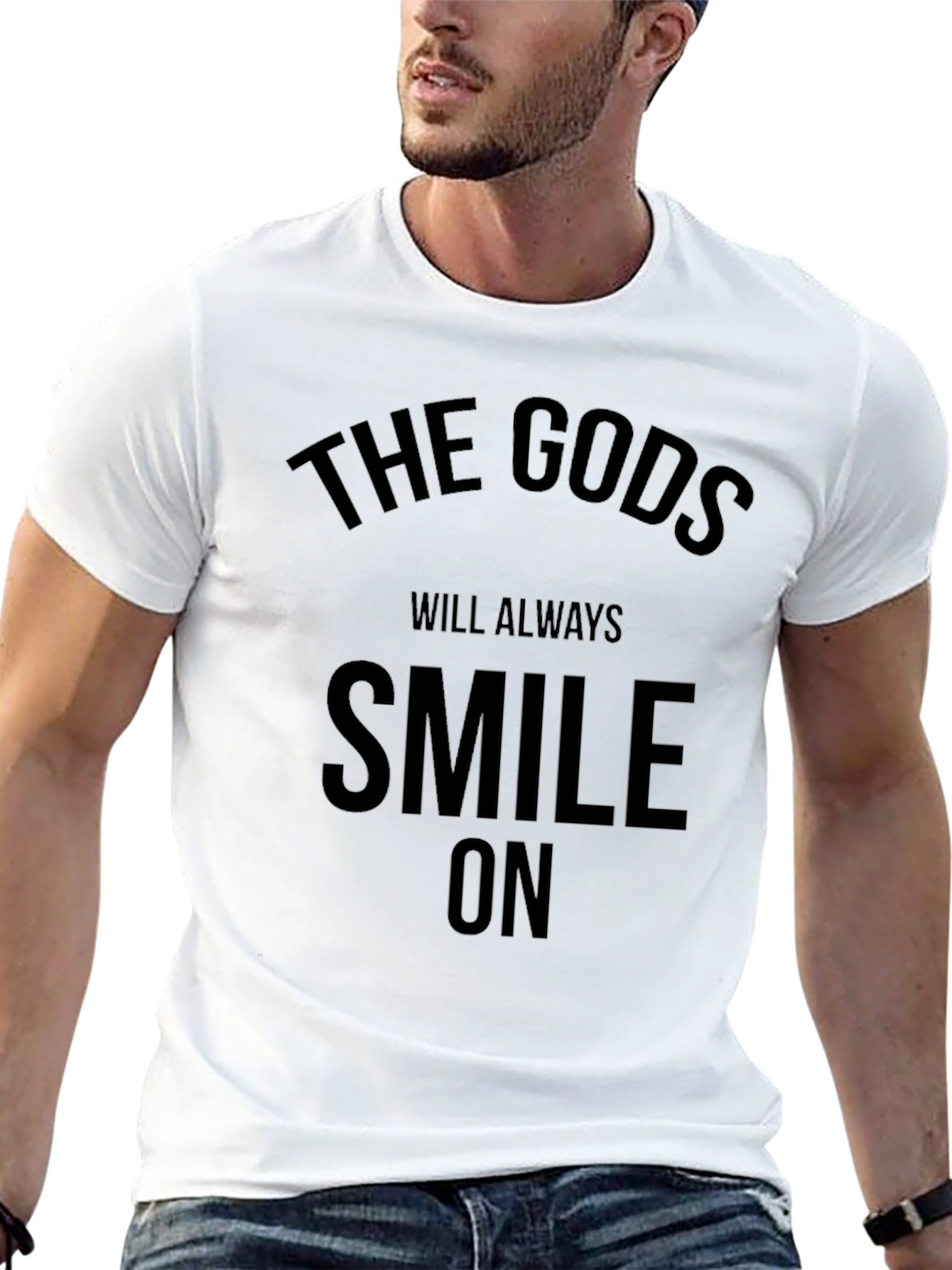 The Gods Will Always Smile On Graphic Tee