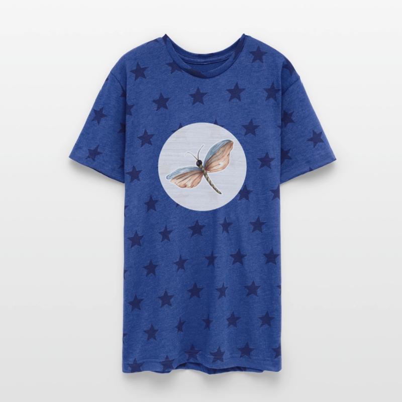 Dragon fly Watercolor Drawing