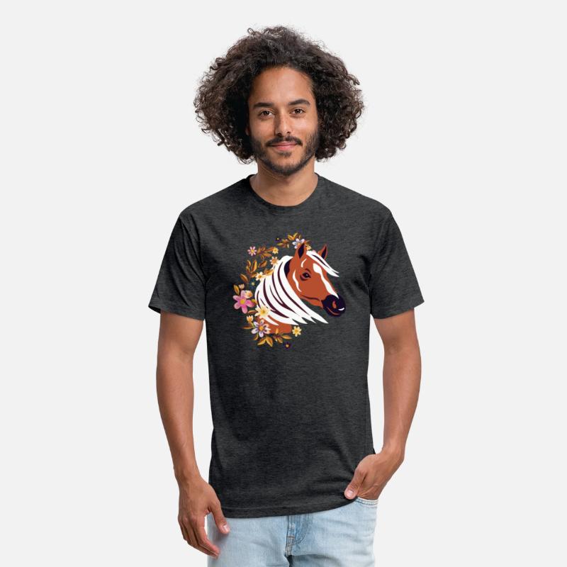 Dream horse with Flowers Vintage