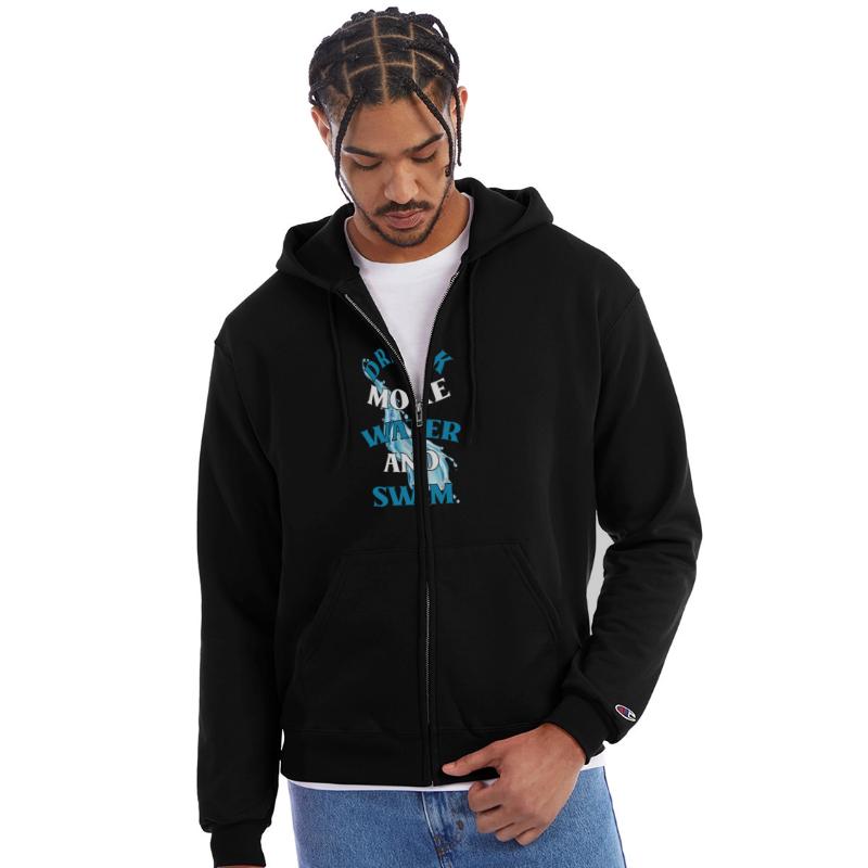 Drink more water and swim