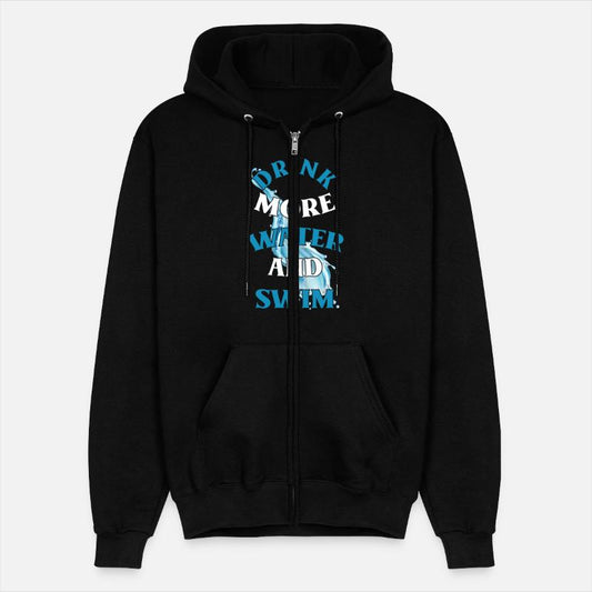 Drink more water and swim