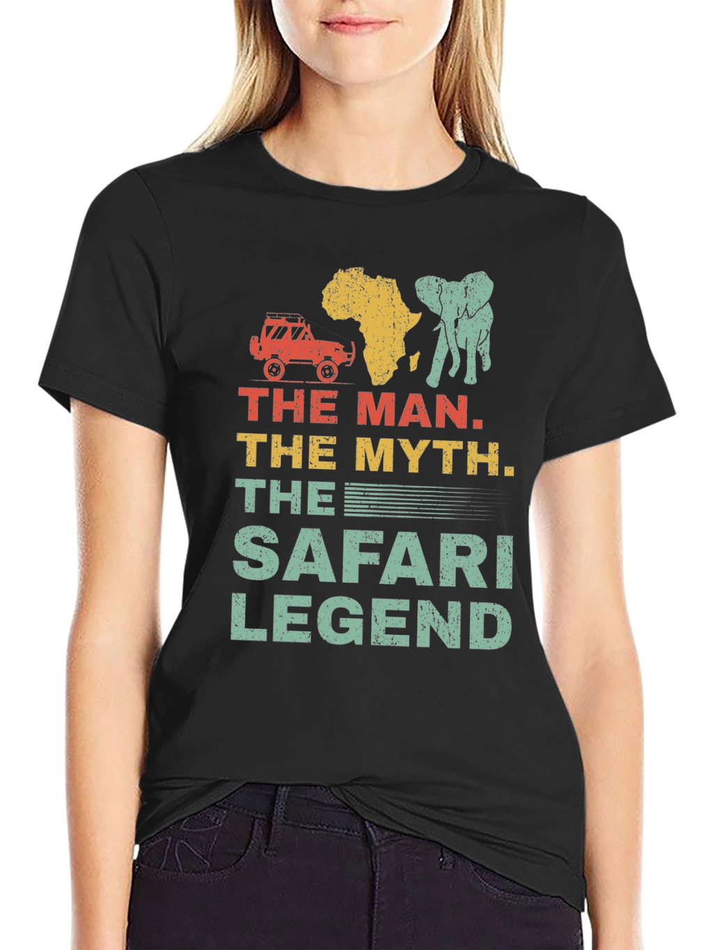 Safari Legend T-Shirt - Man Myth Legend