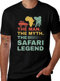 Safari Legend T-Shirt - Man Myth Legend