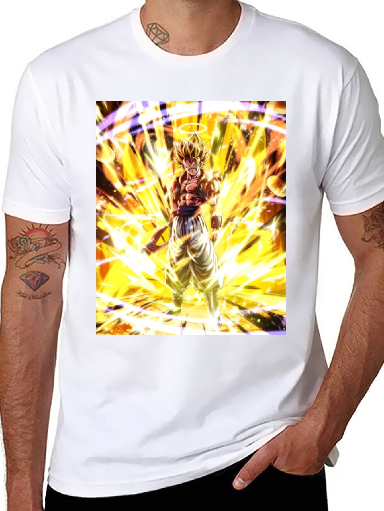 Gogeta Super Saiyan God Black T-Shirt