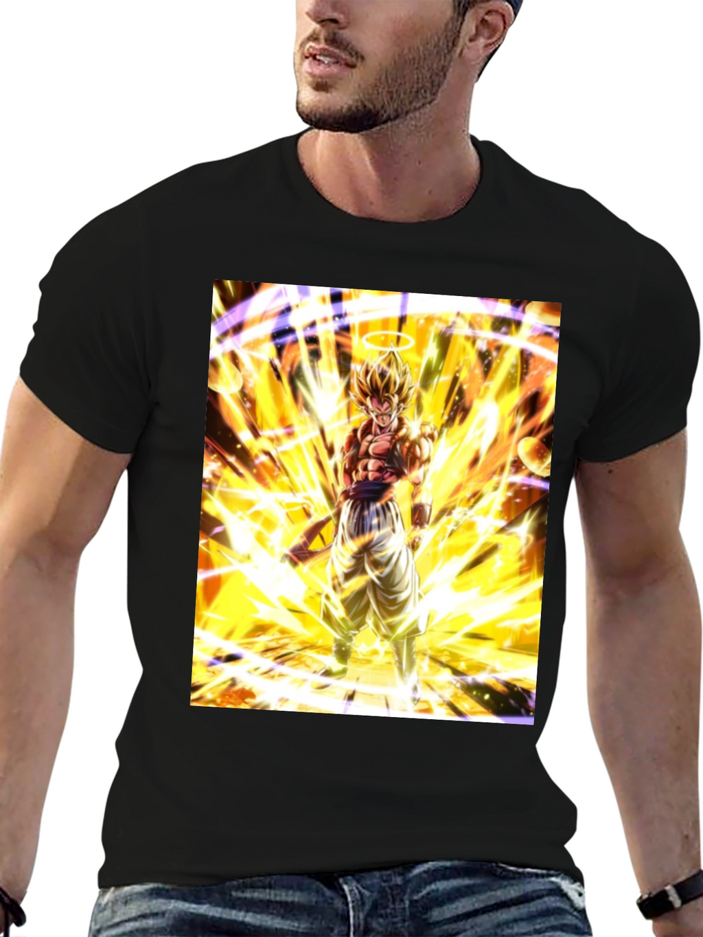 Gogeta Super Saiyan God Black T-Shirt