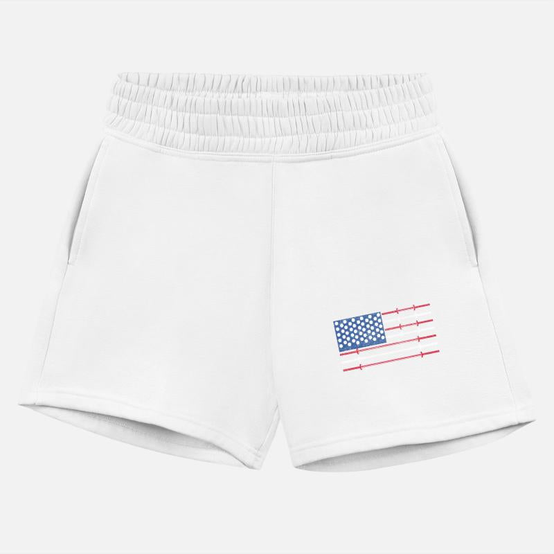 Dumbbell American Flag Workout Gym Fitness