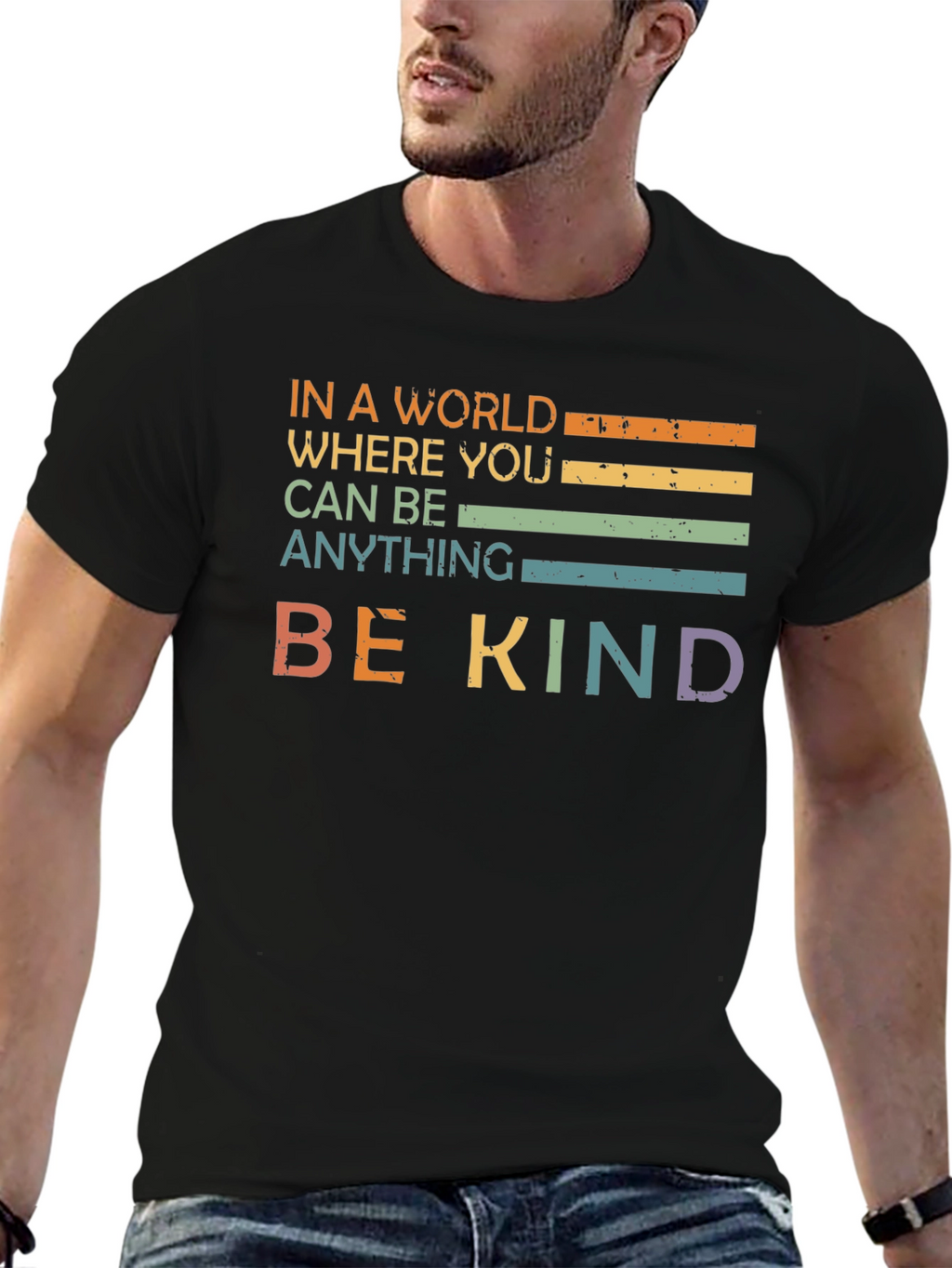 Be Kind T-Shirt - Retro Graphic Tee