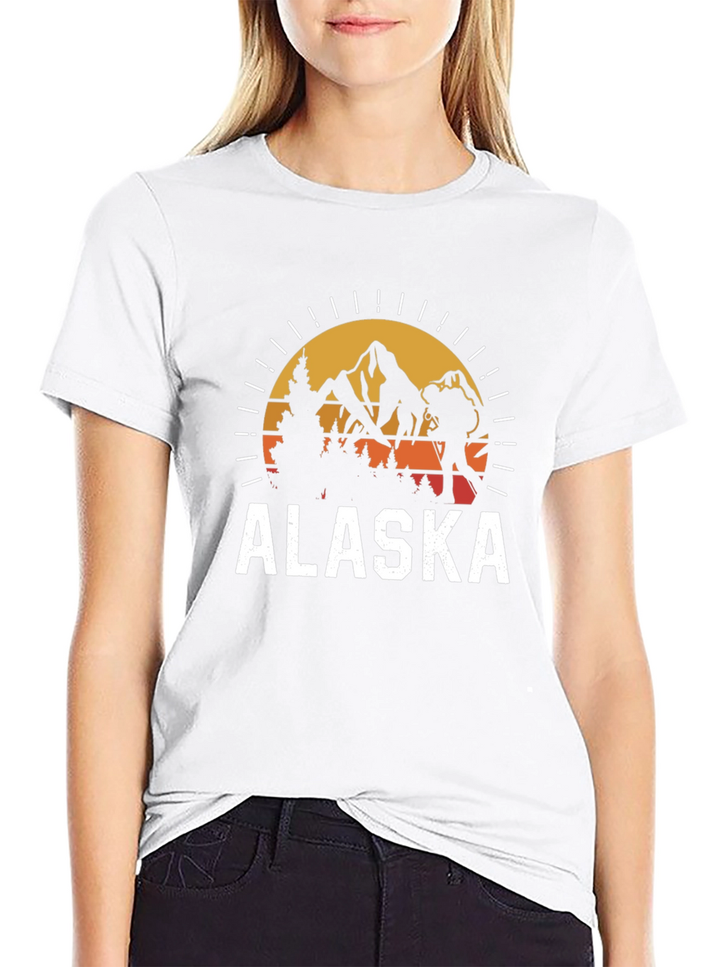 Alaska Adventure T-Shirt - Mountains & Hiking Design