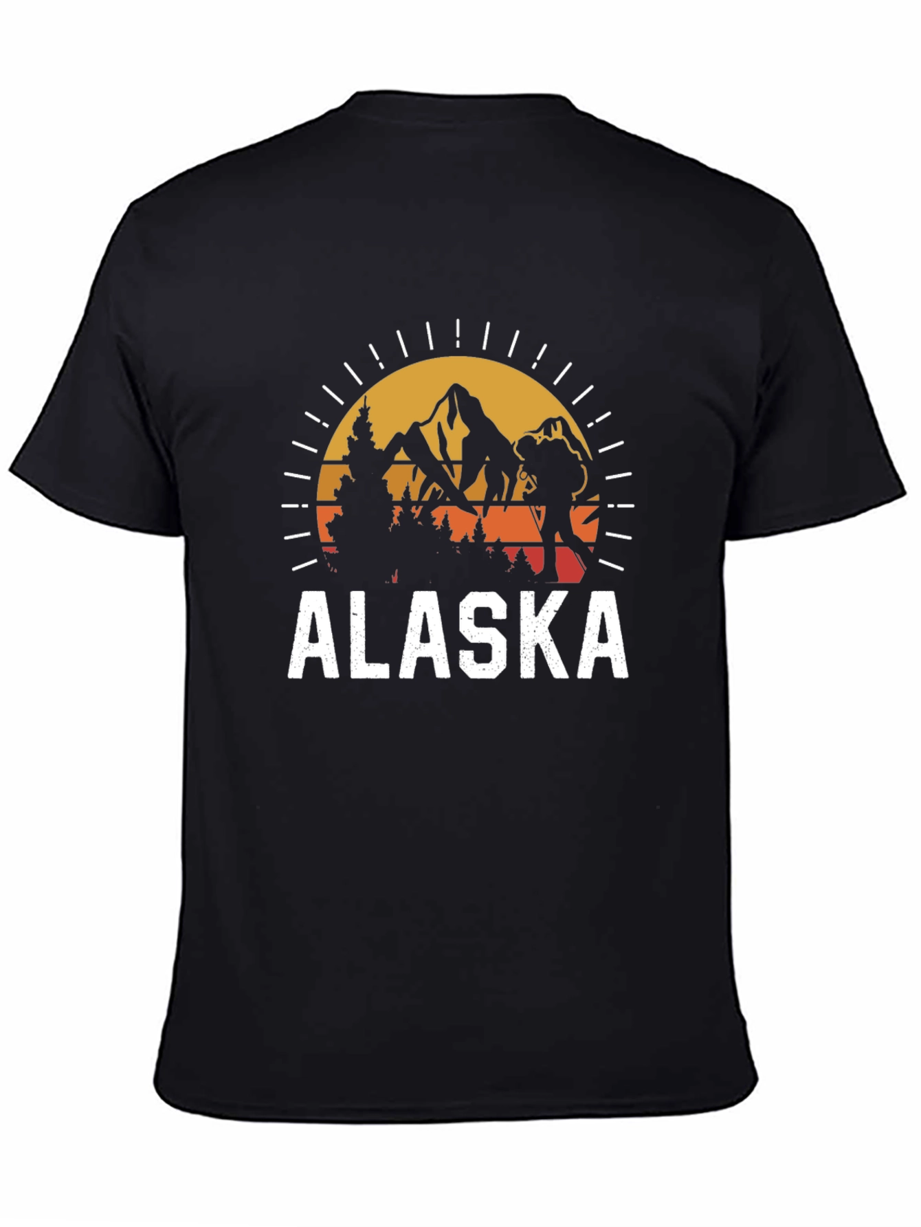 Alaska Adventure T-Shirt - Mountains & Hiking Design