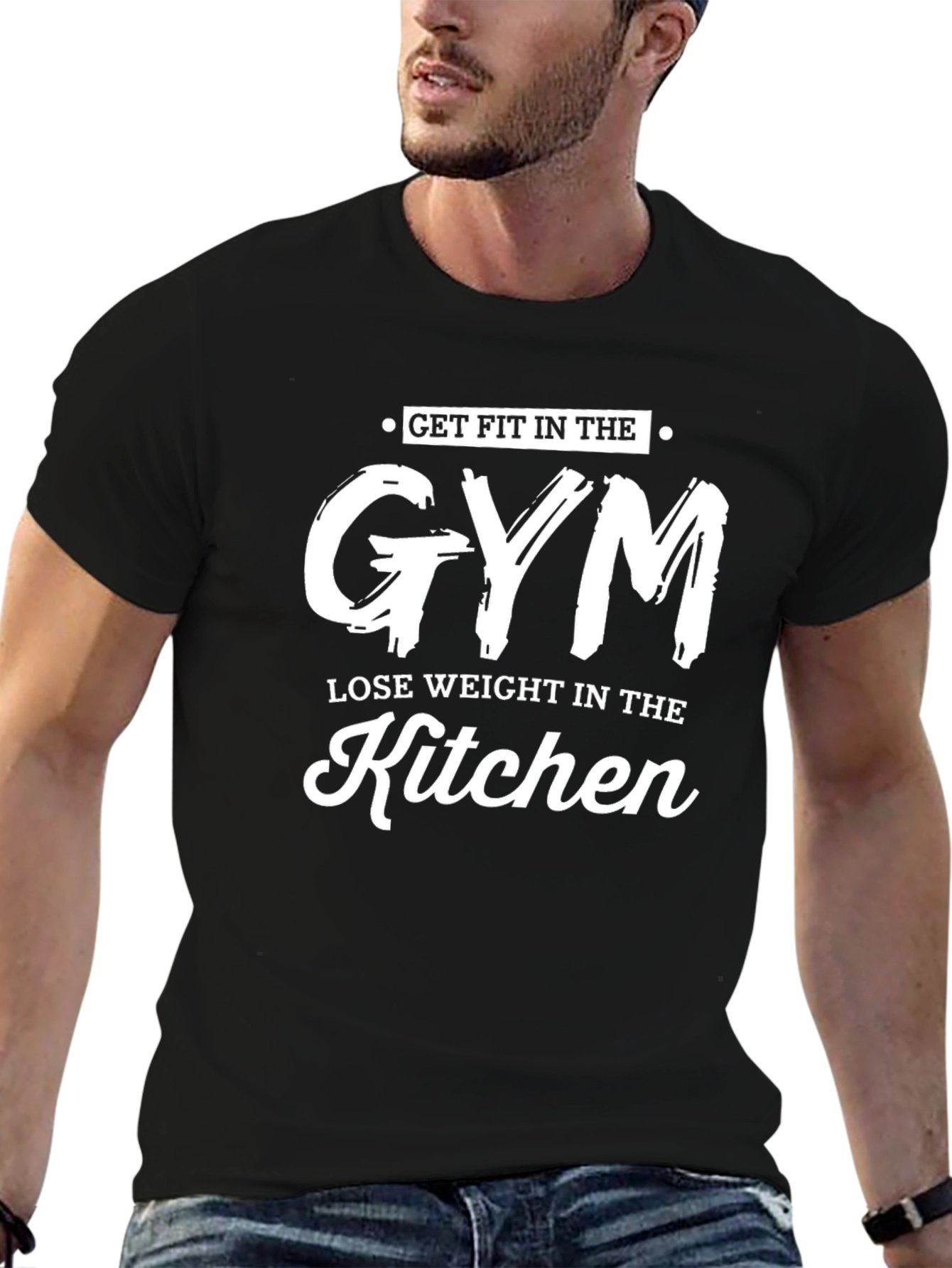 Gym & Kitchen Graphic T-Shirt