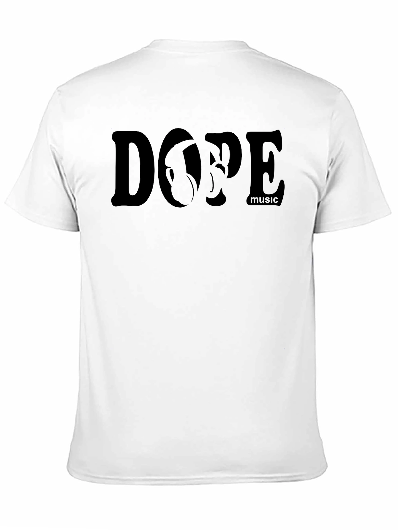 Dope Music Graphic Black T-Shirt