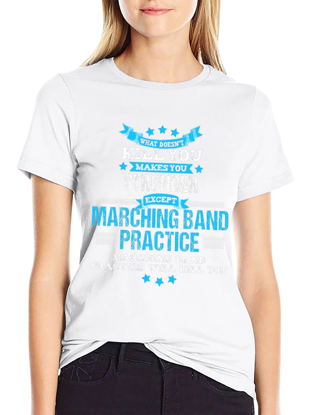 Marching Band Practice T-Shirt Funny Music Gift
