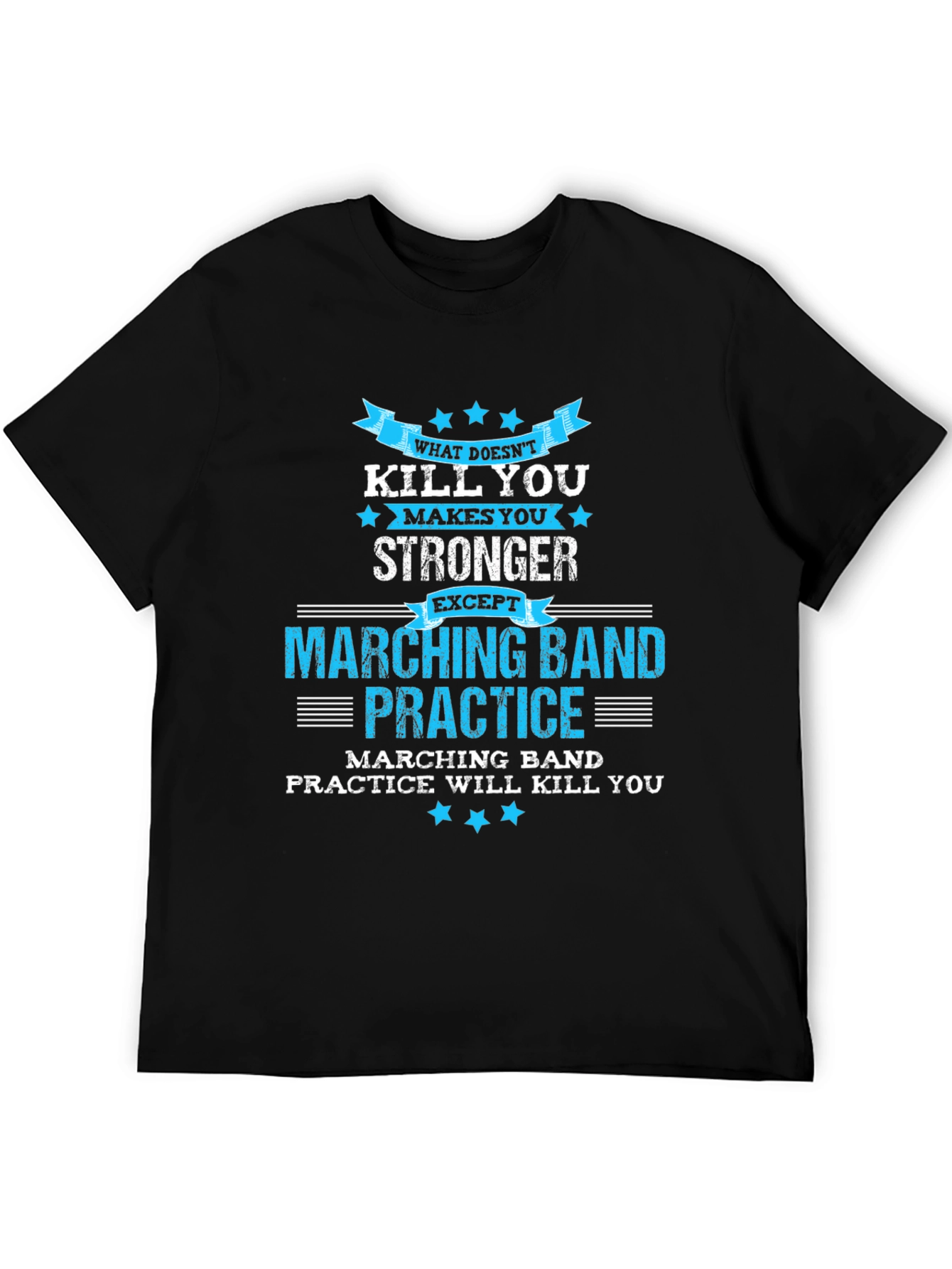 Marching Band Practice T-Shirt Funny Music Gift