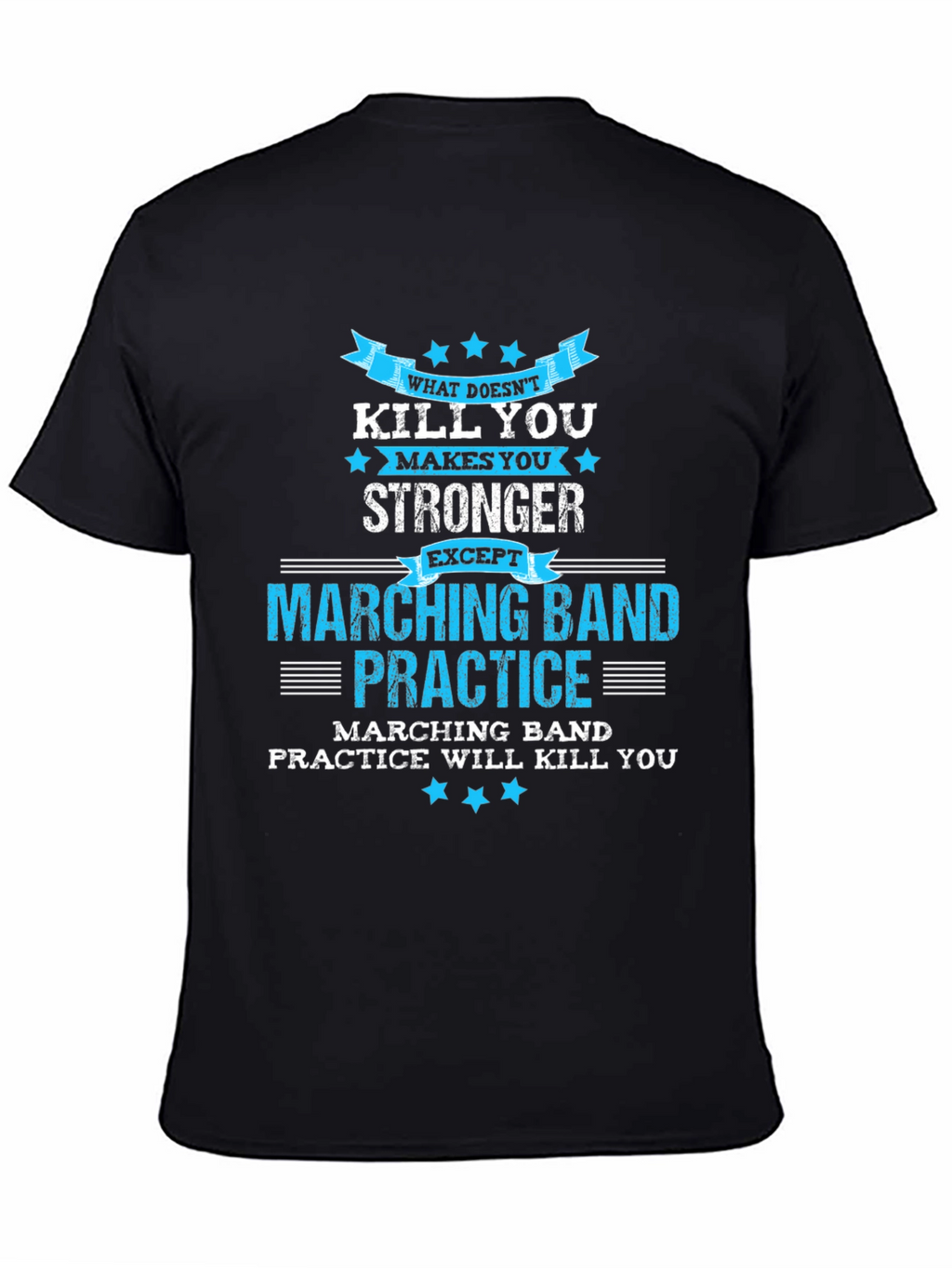 Marching Band Practice T-Shirt Funny Music Gift