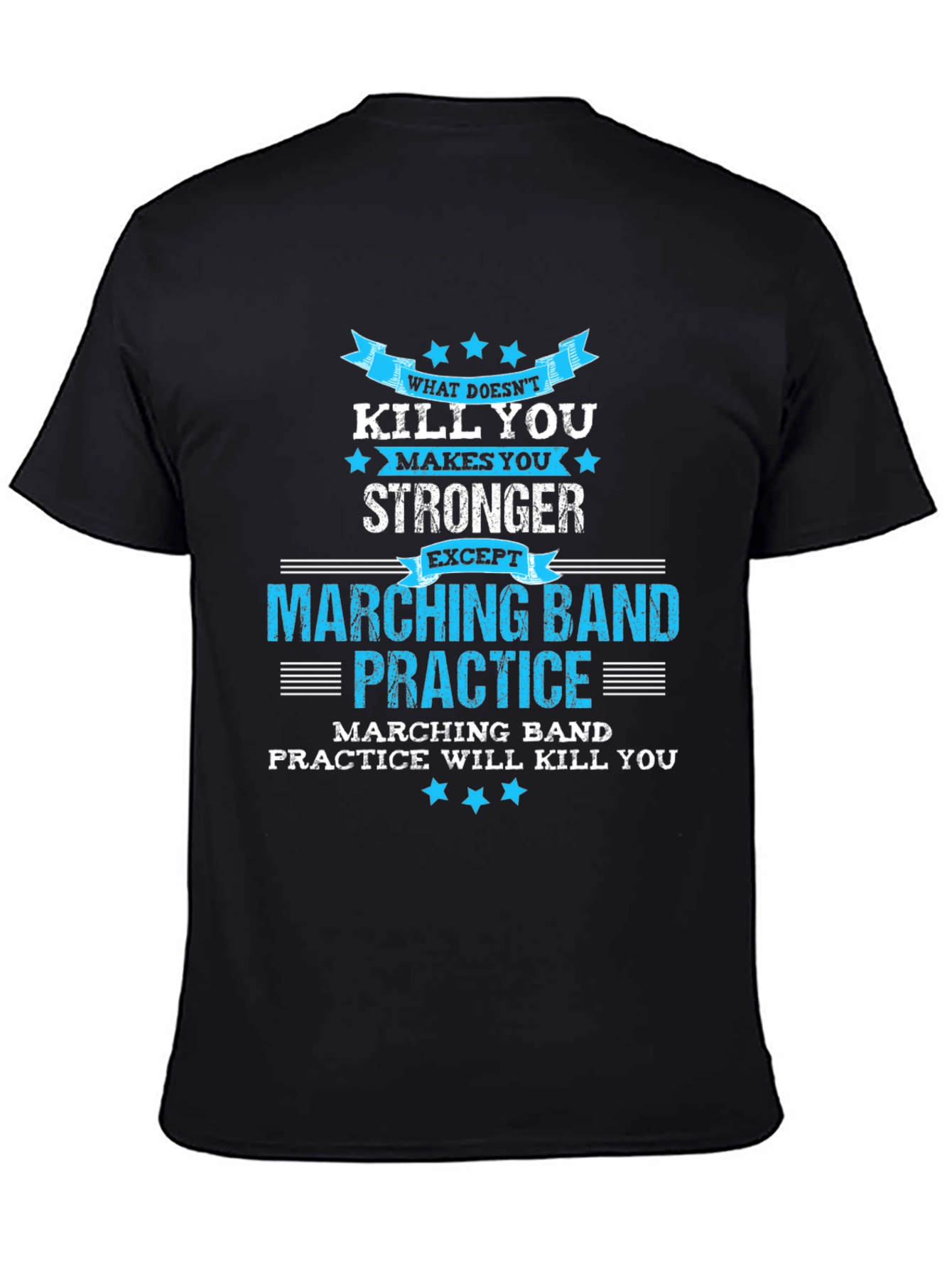 Marching Band Practice T-Shirt Funny Music Gift