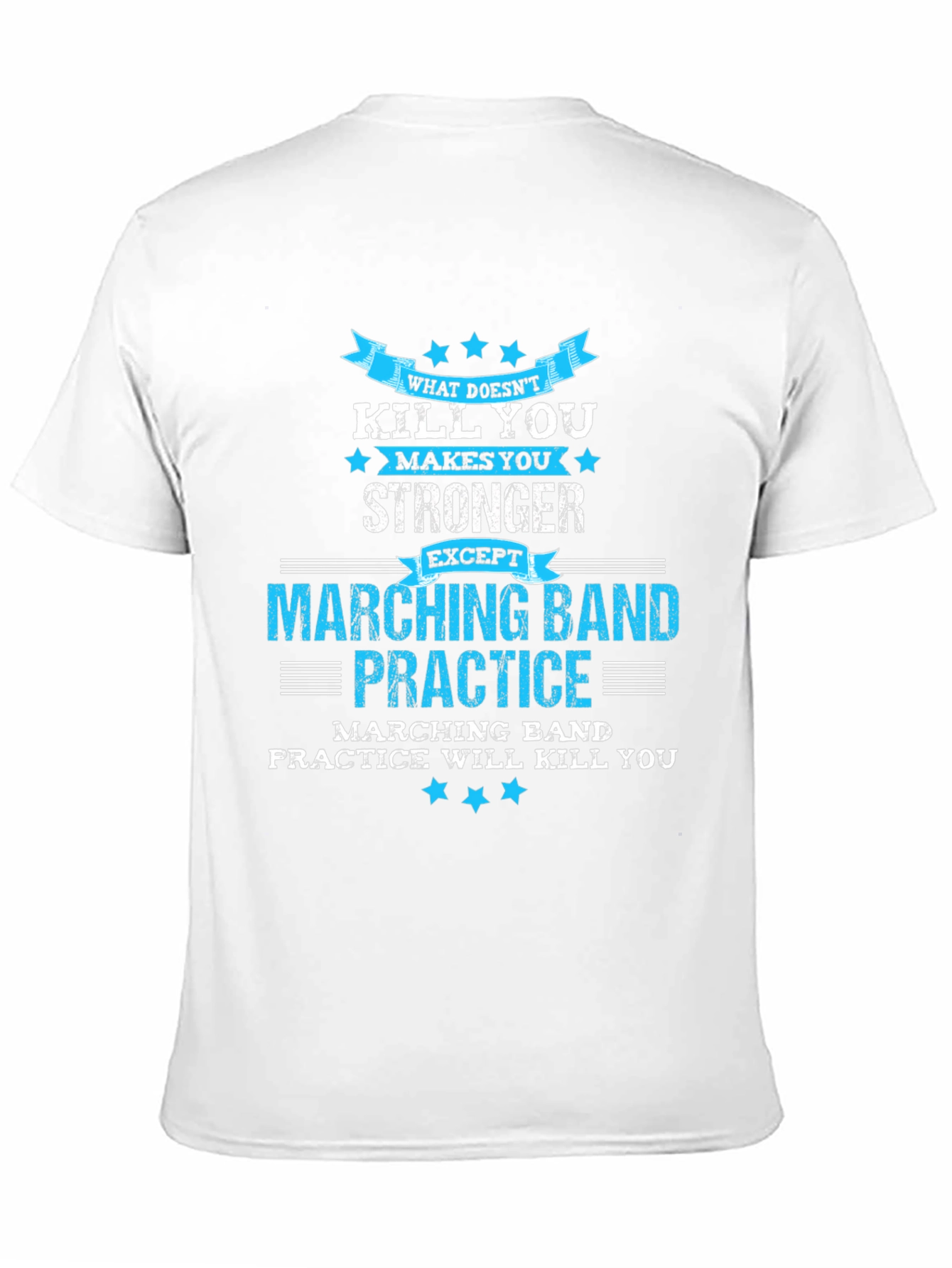 Marching Band Practice T-Shirt Funny Music Gift