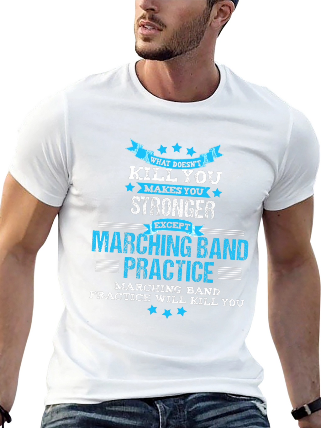 Marching Band Practice T-Shirt Funny Music Gift