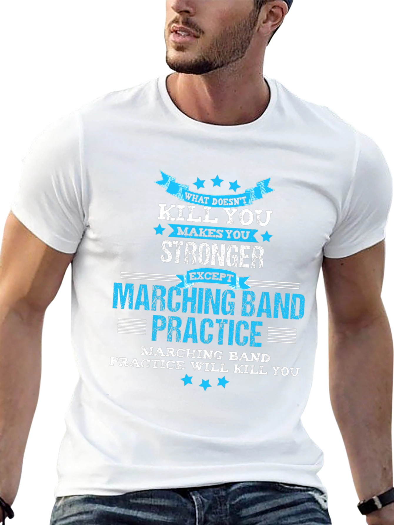 Marching Band Practice T-Shirt Funny Music Gift