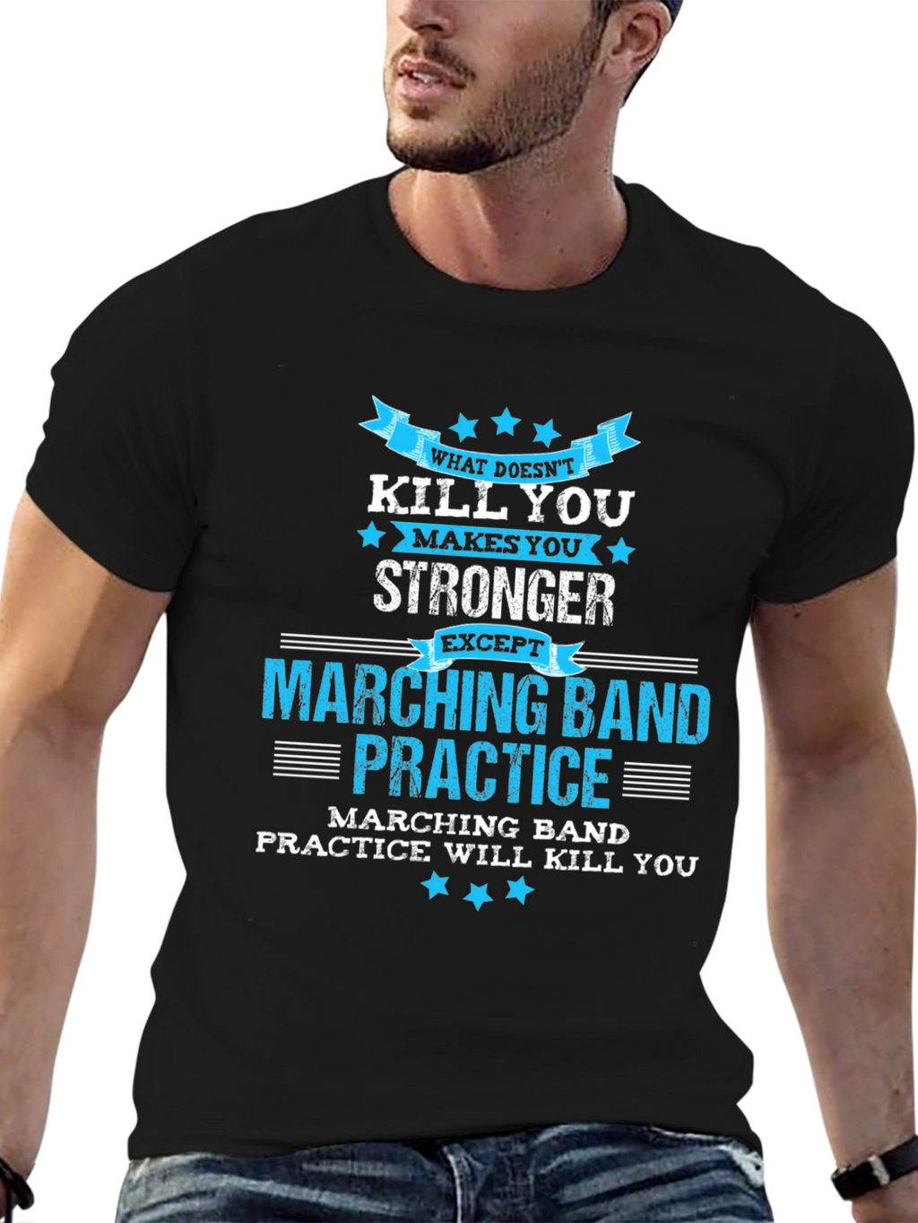 Marching Band Practice T-Shirt Funny Music Gift