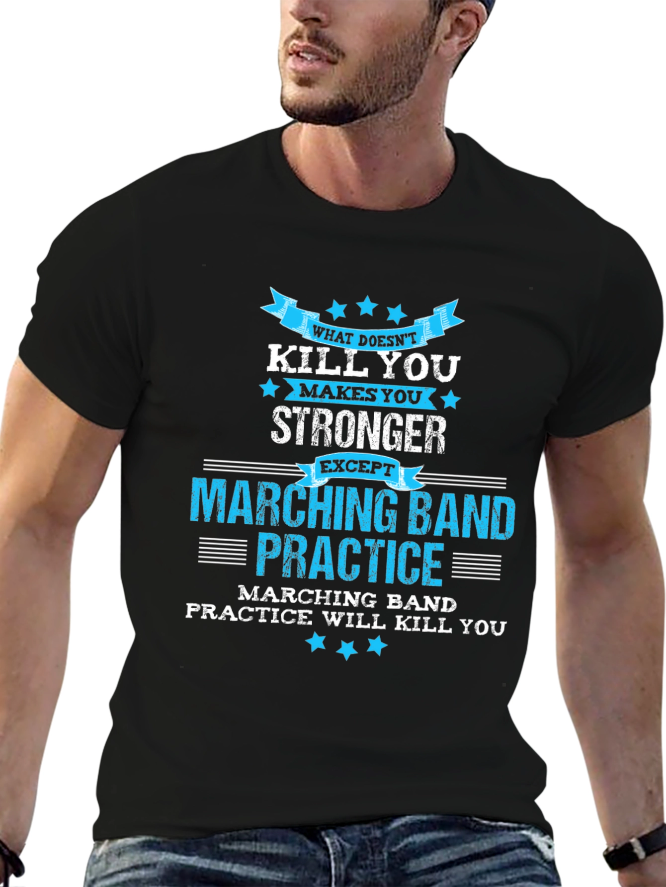 Marching Band Practice T-Shirt Funny Music Gift