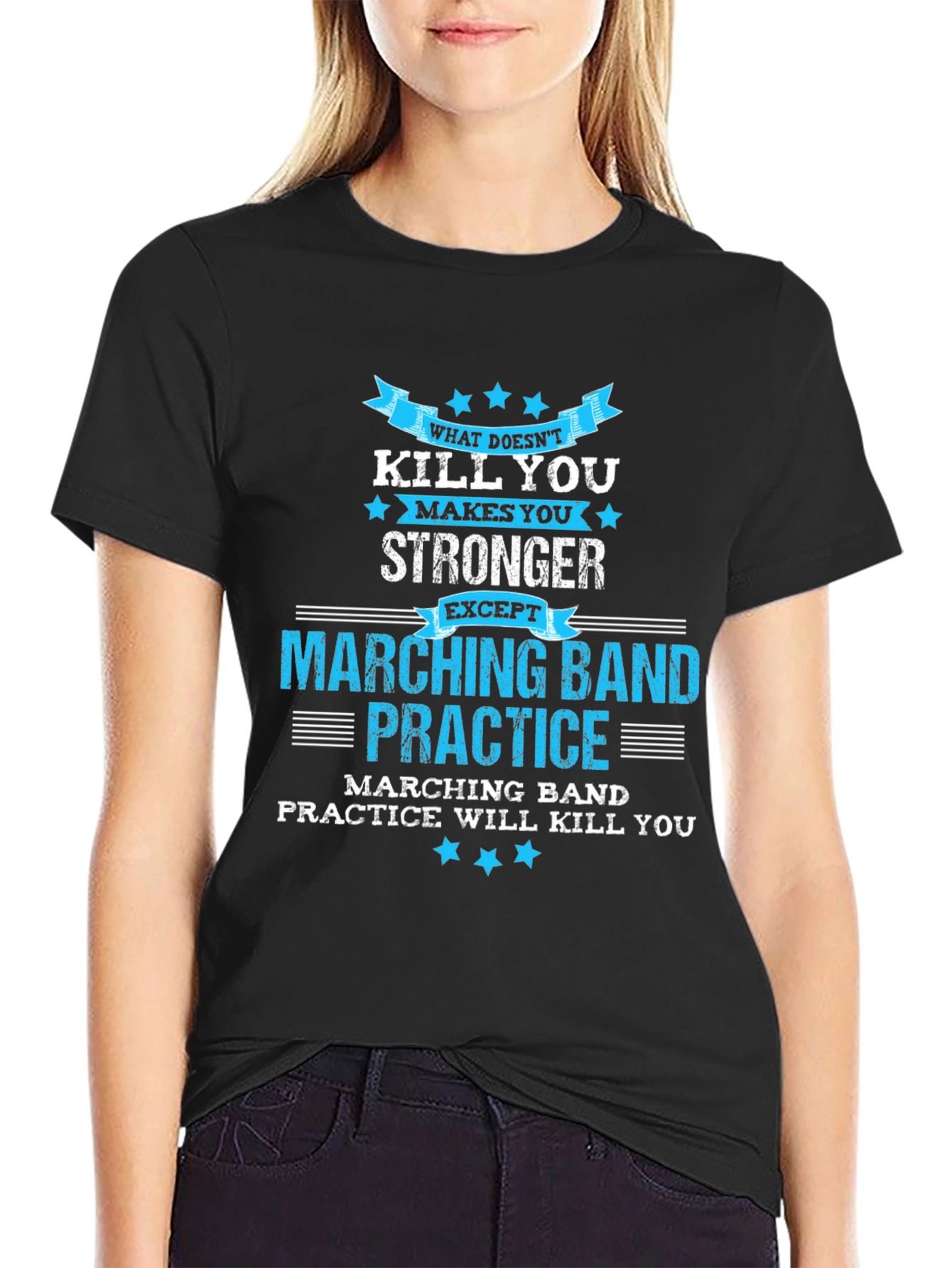 Marching Band Practice T-Shirt Funny Music Gift