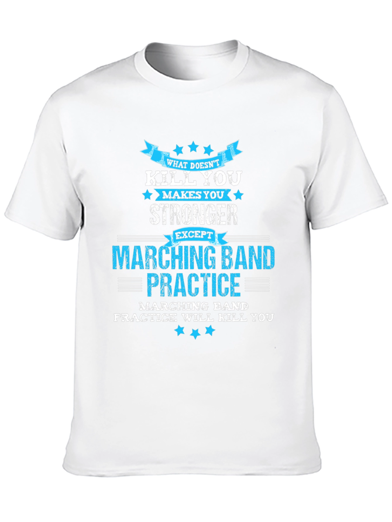 Marching Band Practice T-Shirt Funny Music Gift
