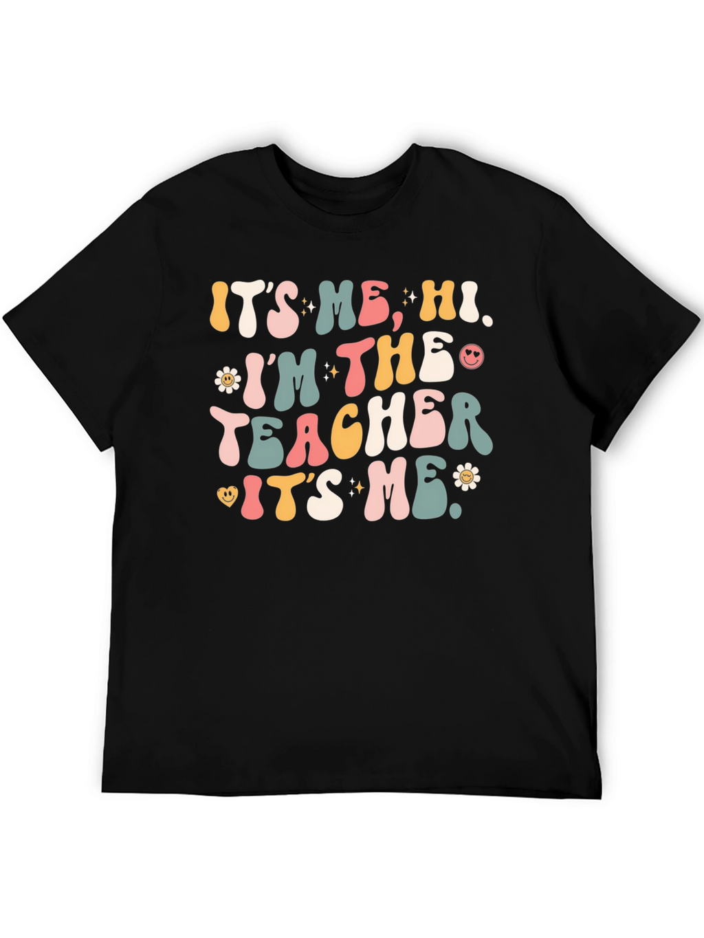 Retro Teacher Graphic T-Shirt