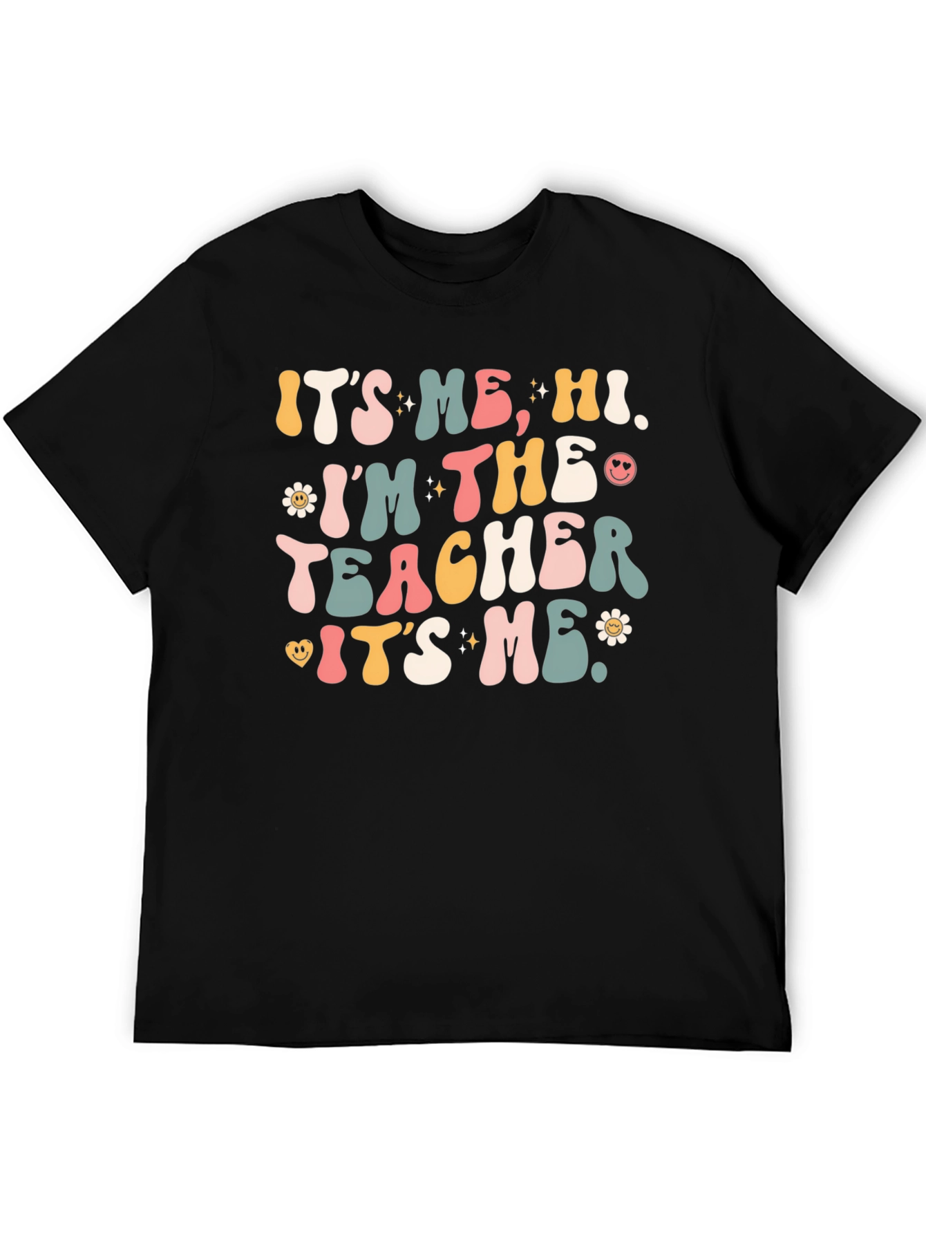 Retro Teacher Graphic T-Shirt