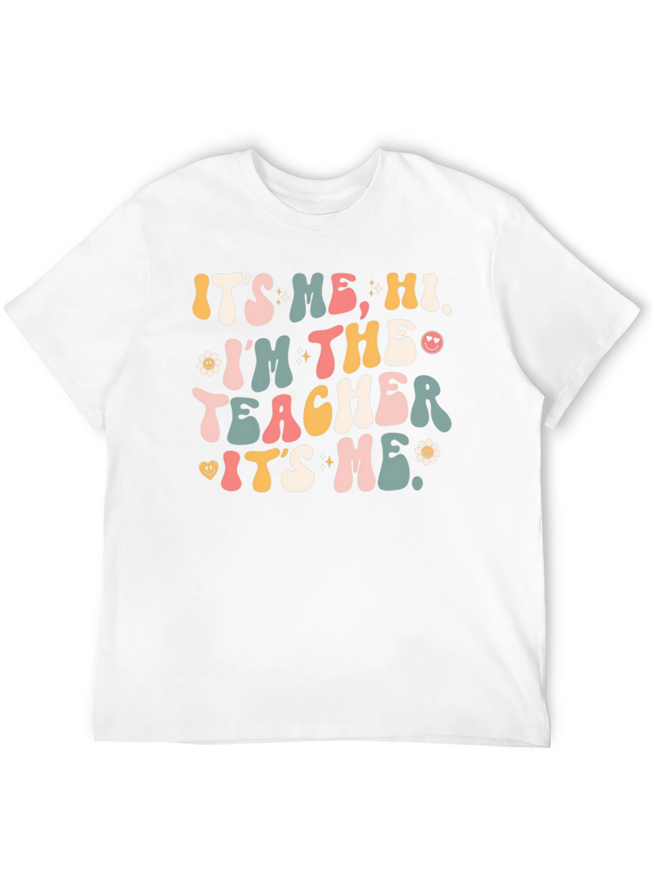 Retro Teacher Graphic T-Shirt