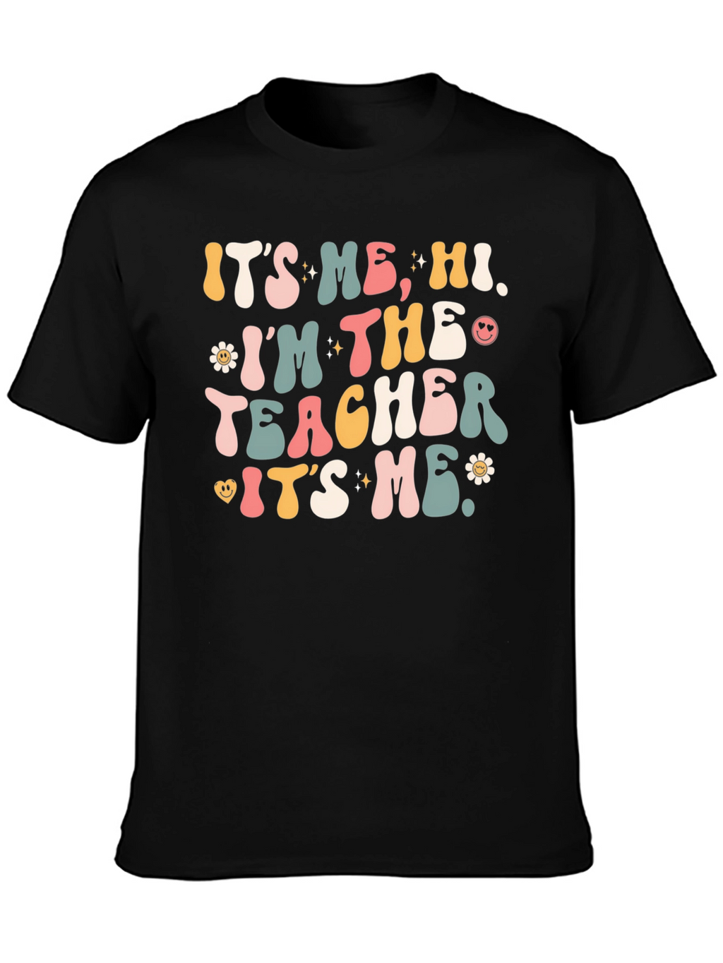 Retro Teacher Graphic T-Shirt