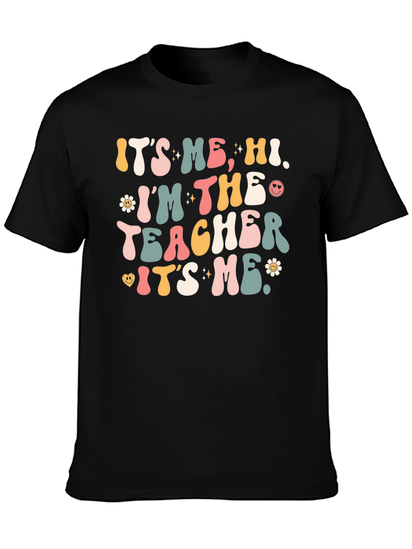 Retro Teacher Graphic T-Shirt