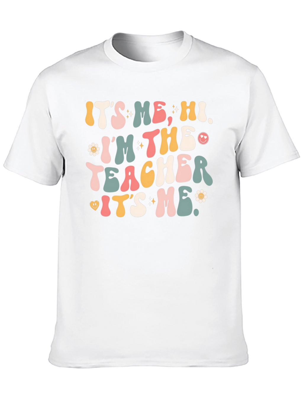 Retro Teacher Graphic T-Shirt