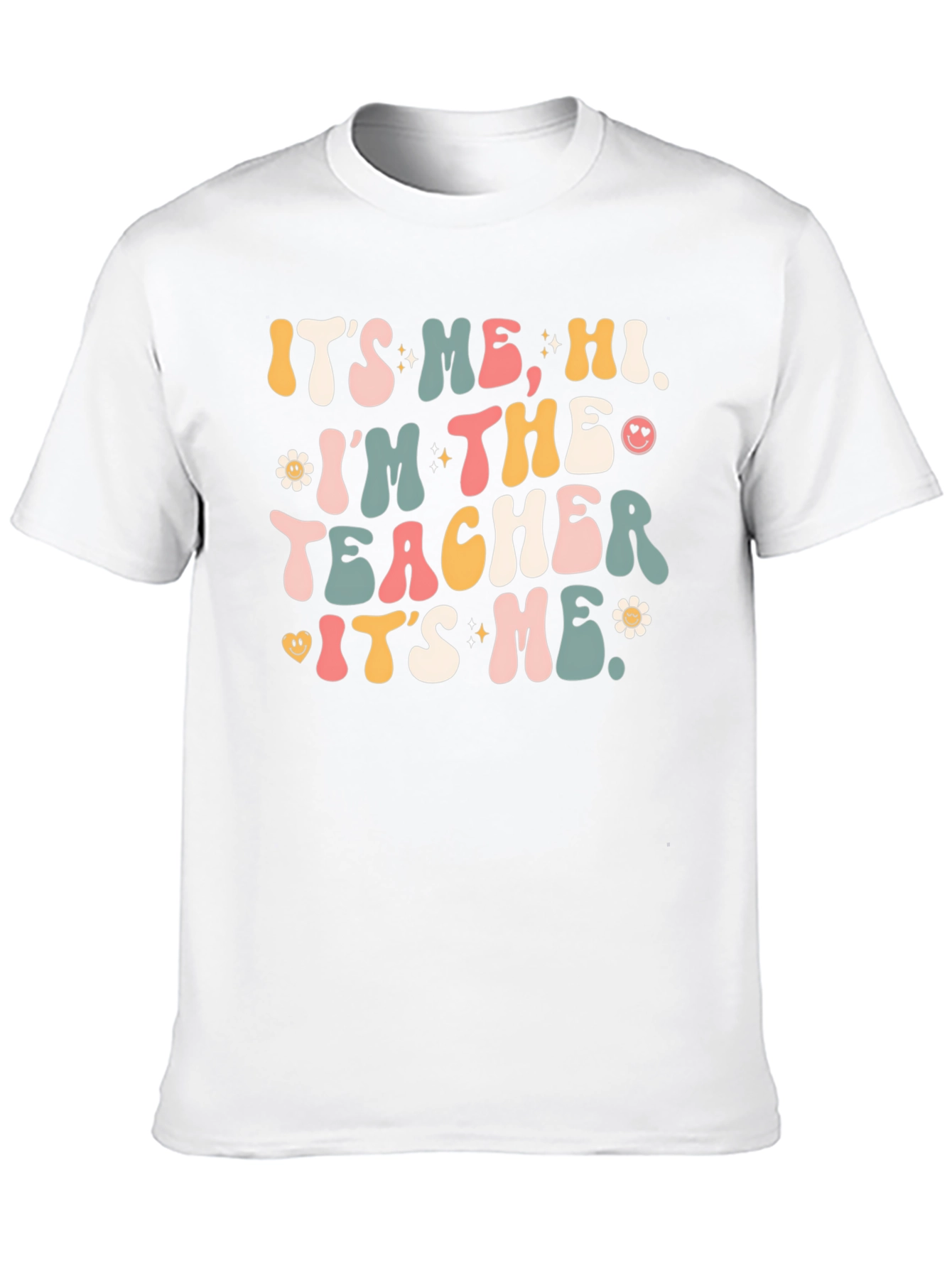 Retro Teacher Graphic T-Shirt