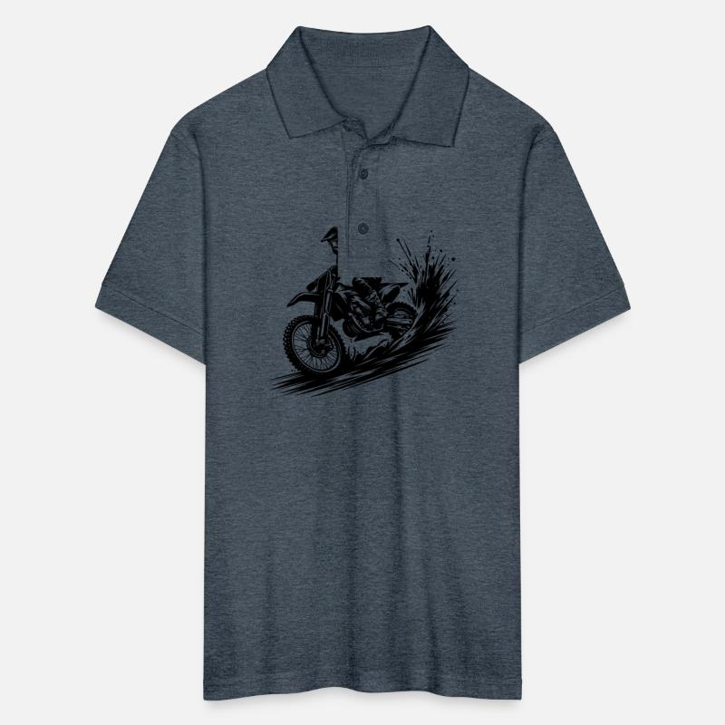 Dynamic Motocross Illustration Drawing